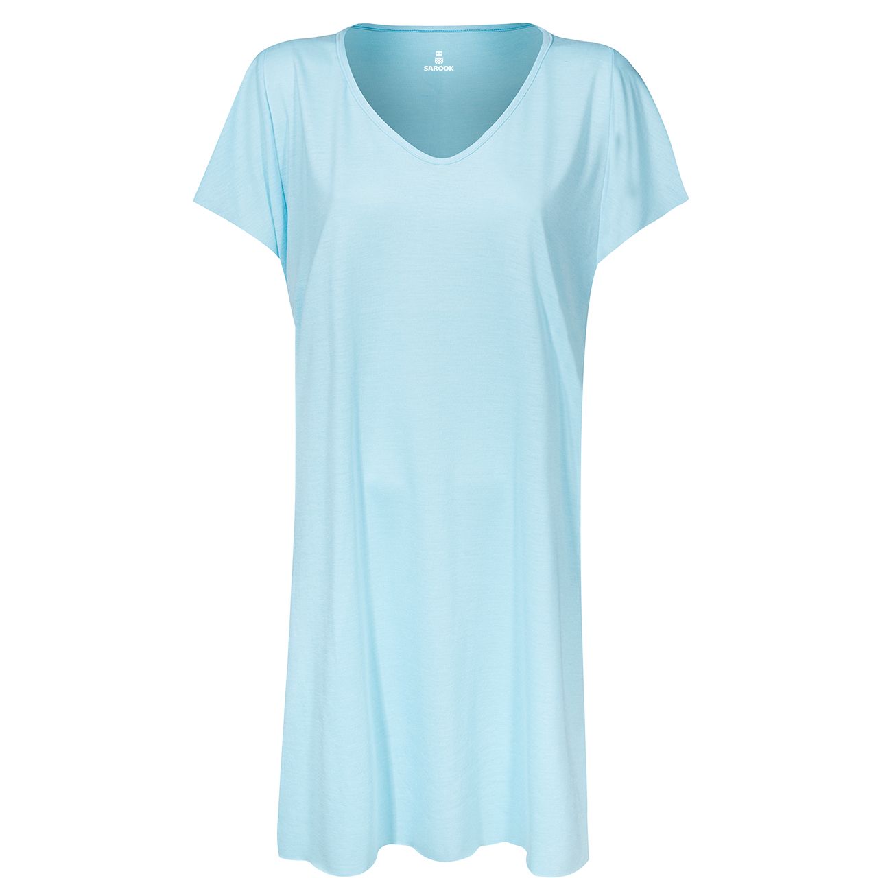 پیراهن زنانه ساروک مدل PRZMELANZH کد 05 رنگ آبی روشن -  - 1