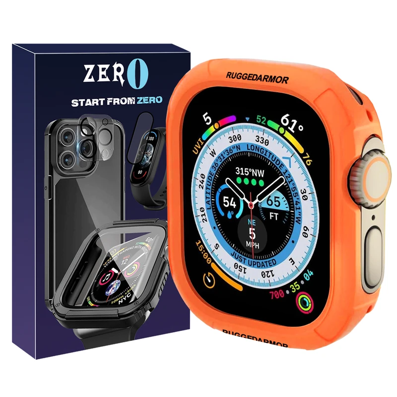 کاور زیرو مدل Rugged ARM ZR مناسب برای اپل واچ Ultra / Ultra 2 49mm