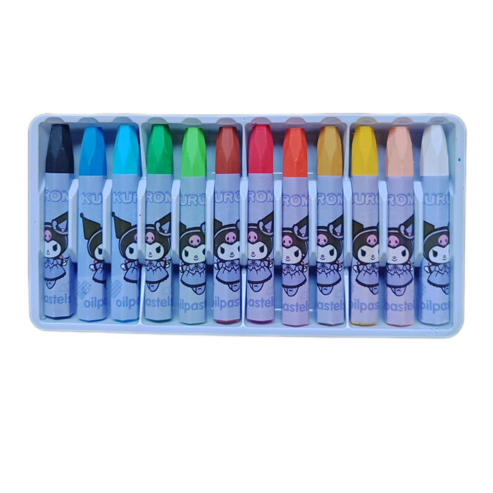 پاستل 12 رنگ مدل کرومی