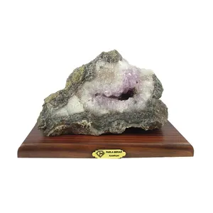 سنگ راف آمیتیست پارلا گوهر کد 6412