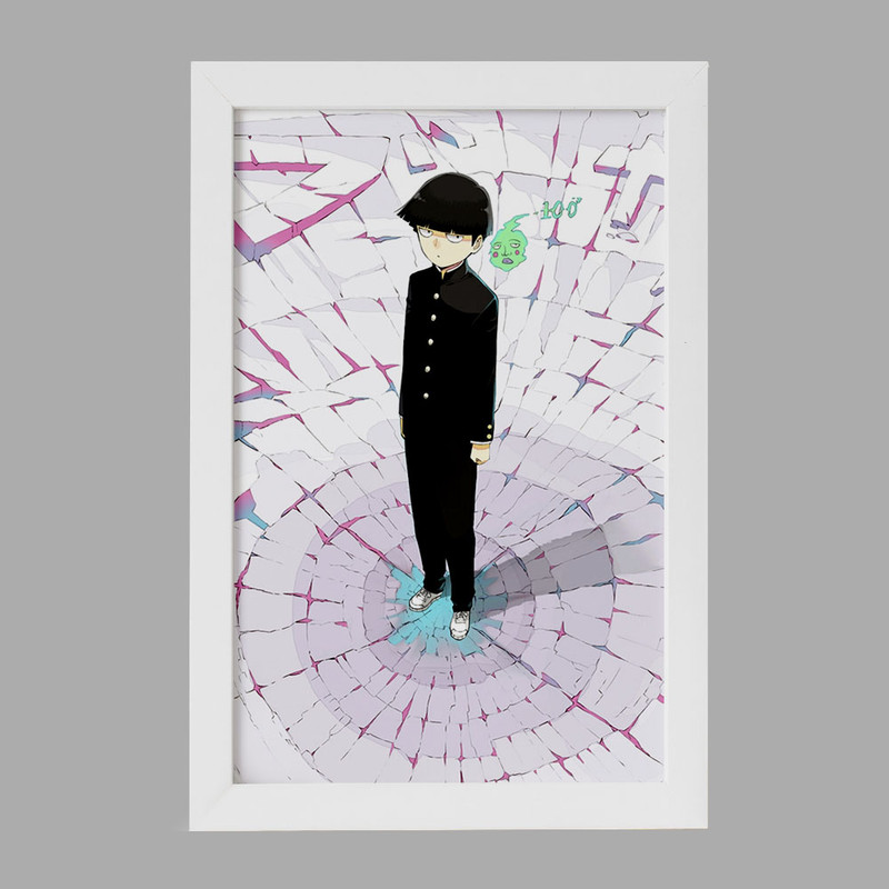 تابلو خندالو مدل شییکو انیمه موب سایکو Mob Psycho 101 کد 24478