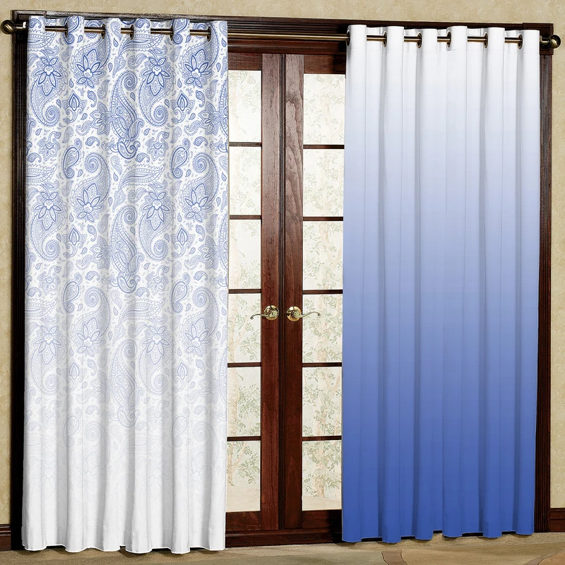 پرده مدل مخمل پانچی کد 1103L سایز 140x280 سانتی متر