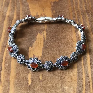 دستبند نقره زنانه کد 3074