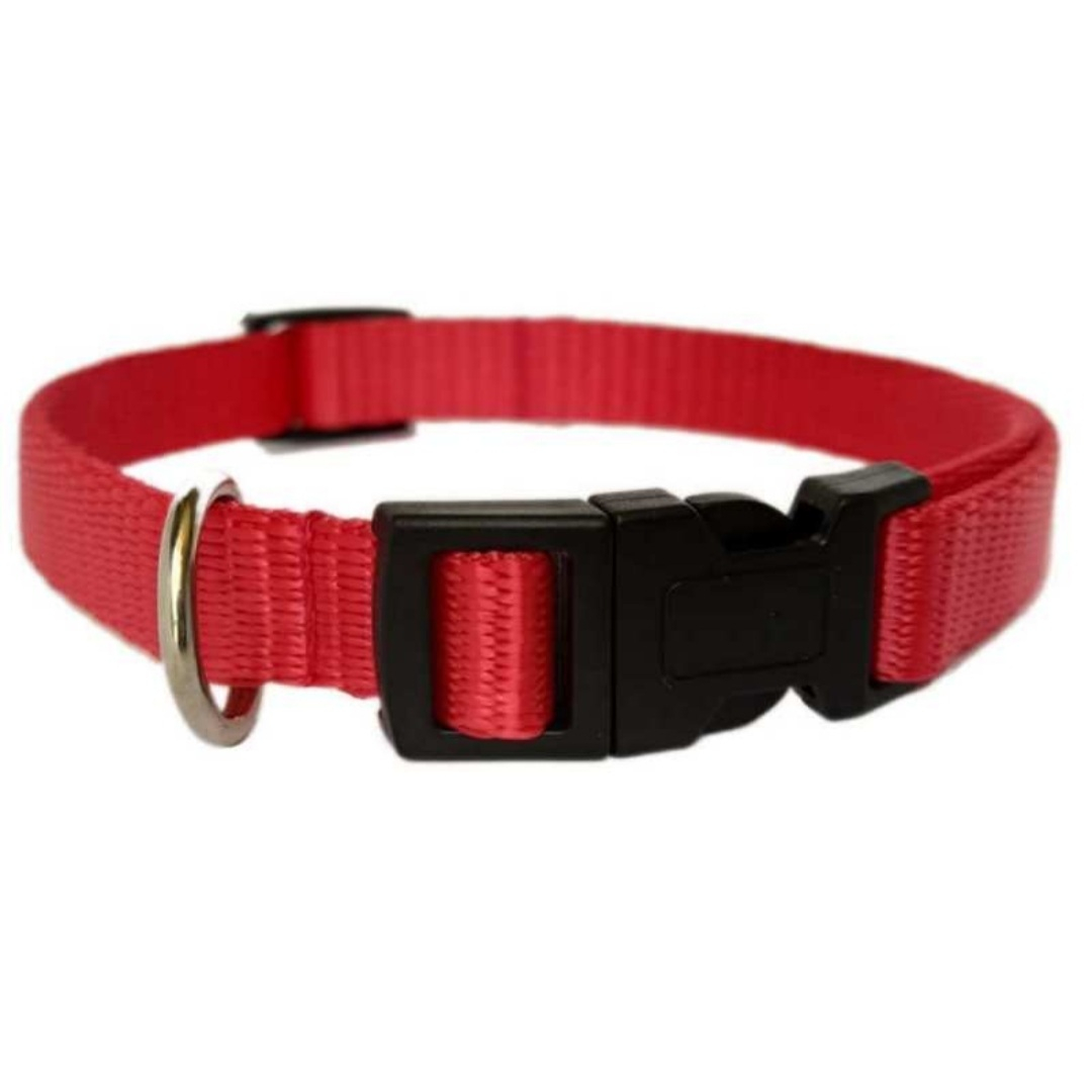 قلاده گردنی و بند قلاده سگ و گربه مدل red00