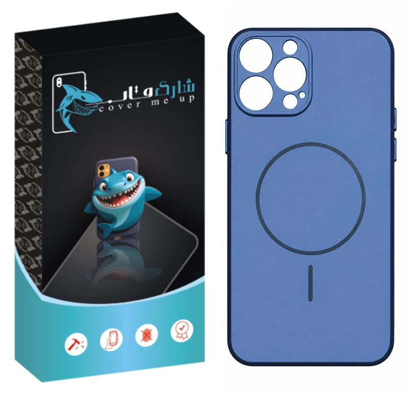 کاور شارک قاب مدل بیسیک مناسب برای گوشی موبایل اپل Iphone 15 Pro Max