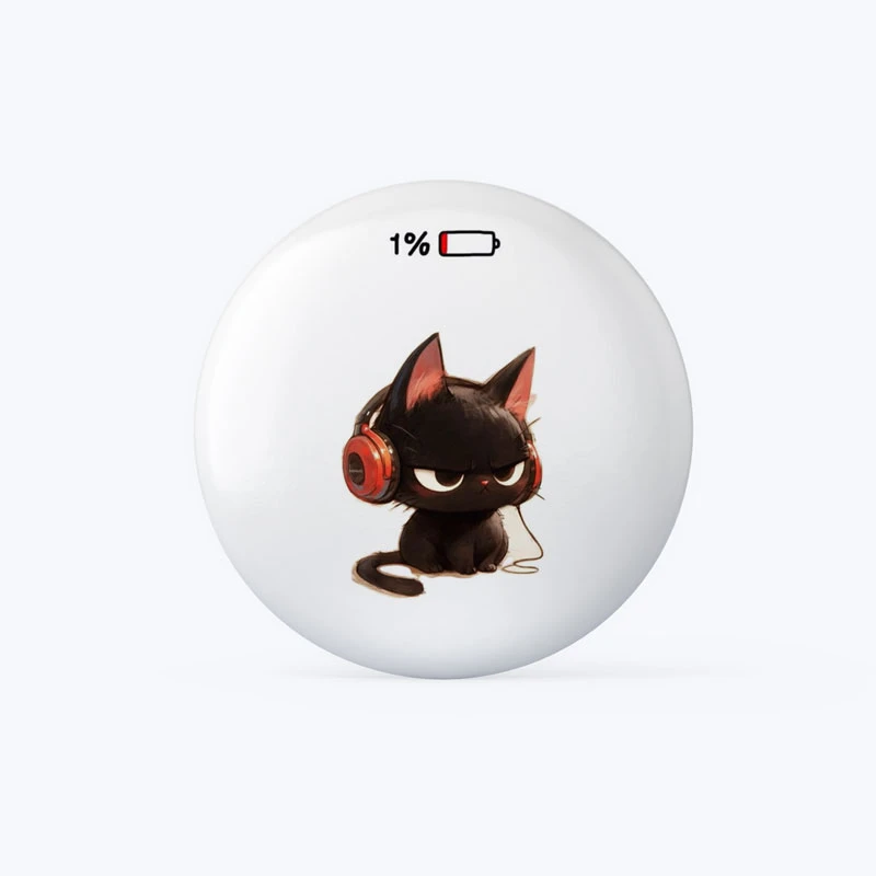 پیکسل مدل گربه و هدفون کد DP177