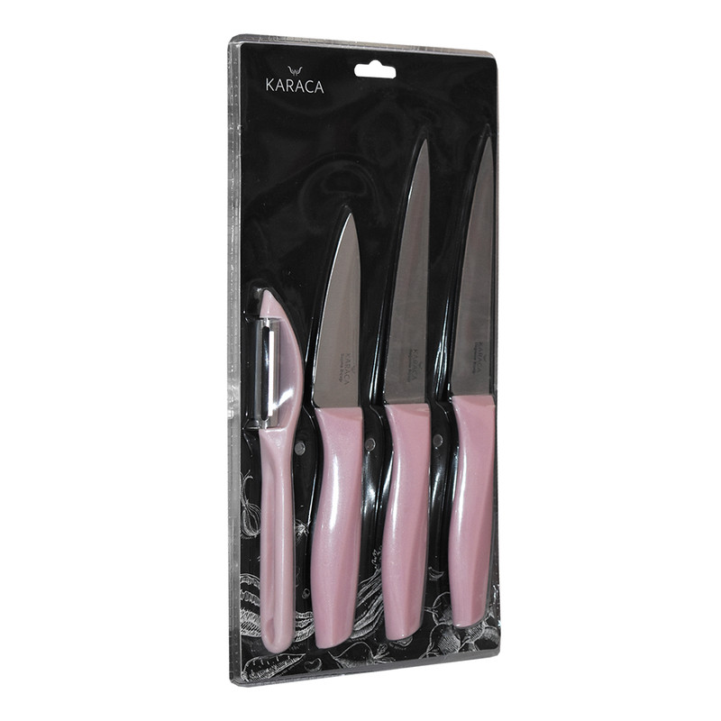 ست چاقو 4 پارچه کاراجا مدل Peel