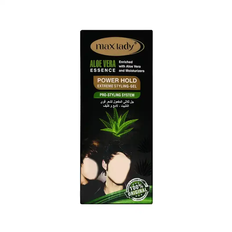 ژل مو مکس لیدی مدل ALOVERA حجم 260 میلی لیتر