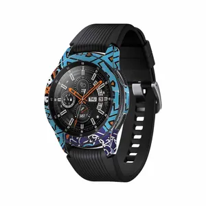 MAHOOT Iran-Tile7 Cover Sticker for Samsung Galaxy Watch 46mm Smartwatch