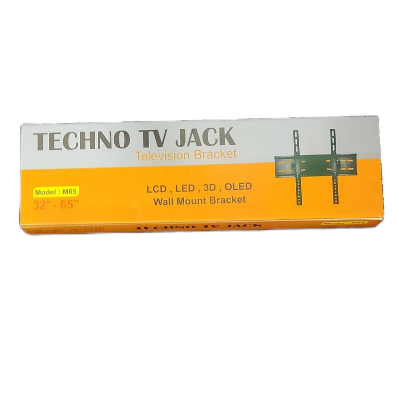 پایه دیواری تلوزیون متحرک تکنو تی وی جک مدل m 65 مناسب برای تلوزیون های 32 تا 65 اینچ