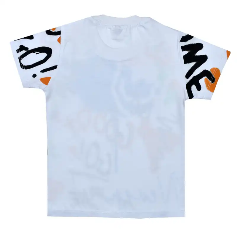 تی شرت آستین کوتاه پسرانه مدل آبرنگی کد 2