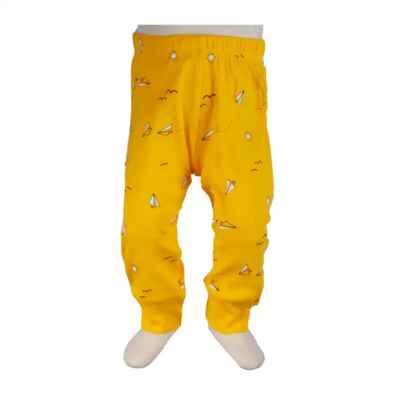 ست 3 تکه لباس نوزادی  آدمک مدل موشک کد 110035 رنگ لیمویی