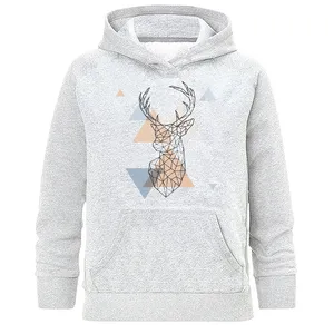 هودی زنانه طرح مینیمال گوزن مدل H525