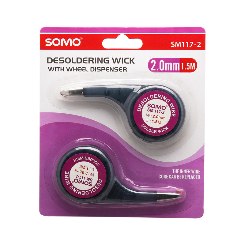 سیم قلع کش سومو مدل SM117-2 بسته 2 عددی سیم قلع کش سومو مدل SM117-2 بسته 2 عددی