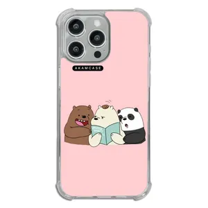 AKAM AMCWTA15PROMAX-BARE BEAR7 Cover For Apple iPhone 15 Pro Max