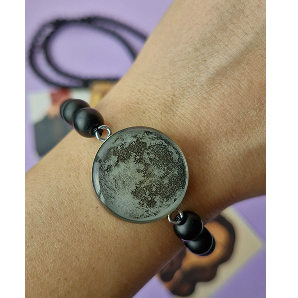 نیم ست دخترانه طرح ماه شبتاب