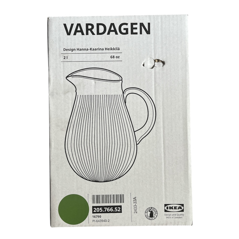 پارچ ایکیا مدل VARDAGEN