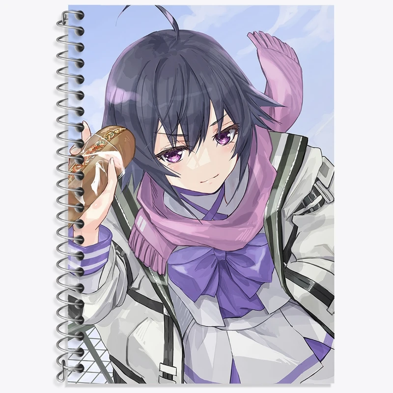 دفتر لغت 50 برگ خندالو طرح بازی Muv Luv کد 35299