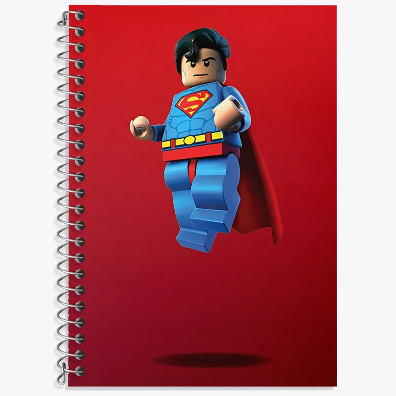 دفتر لغت 50 برگ خندالو طرح سوپرمن (Superman) کد N2926