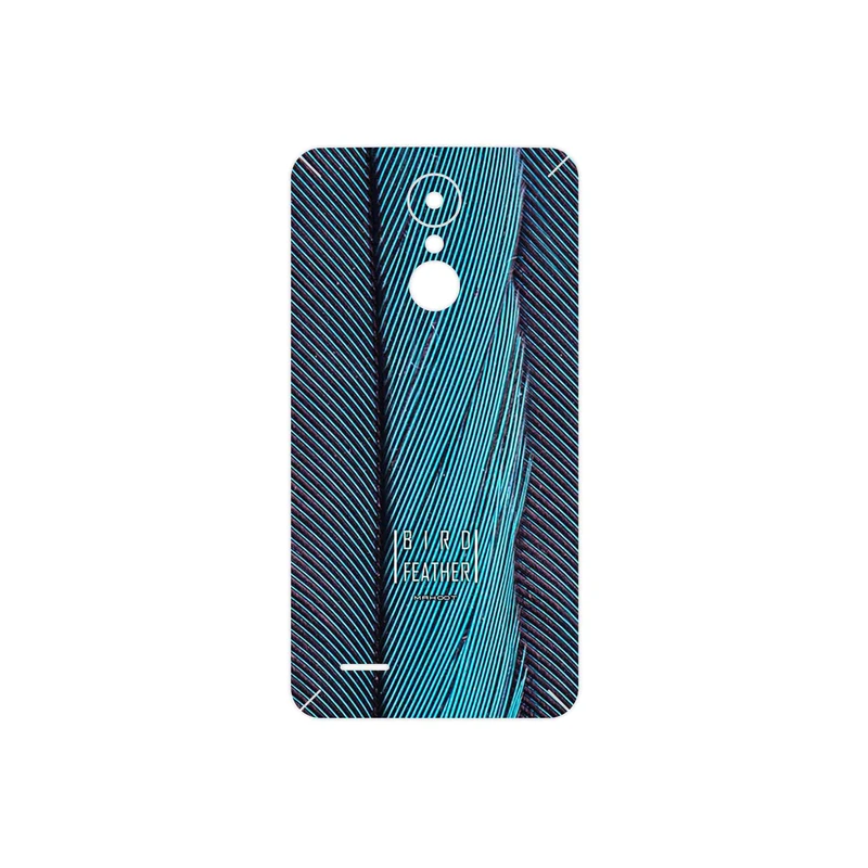 برچسب پوششی ماهوت مدل Turquoise feathers مناسب برای گوشی موبایل ال جی K8 2017