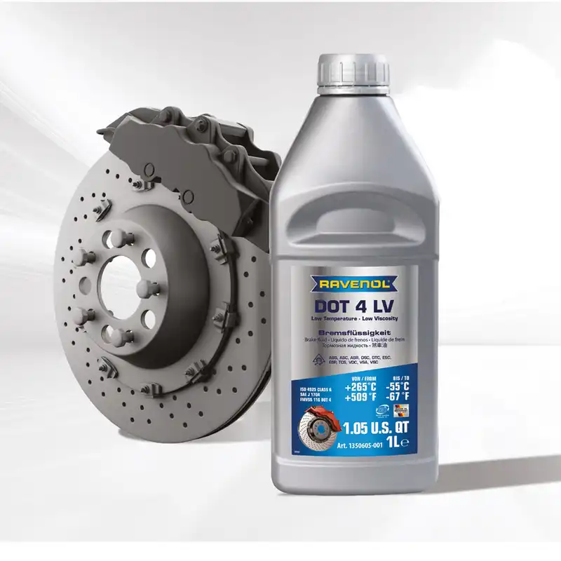 روغن ترمز راونول مدل DOT 4 LV Ravenol حجم 1 لیتر