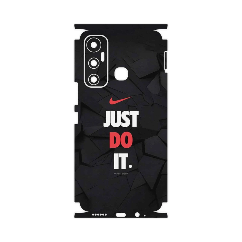 برچسب پوششی ماهوت مدل NIKE_Logo-FullSkin مناسب برای گوشی موبایل اینفینیکس Hot 11