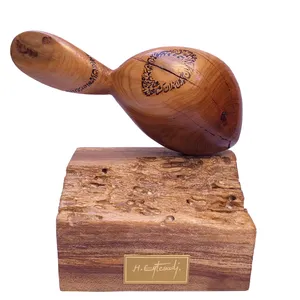 مجسمه طرح ماهی چوبی کد0010