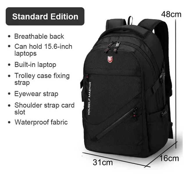 عکس شماره 3 : کوله پشتی مدل سوئیس کلاسیک