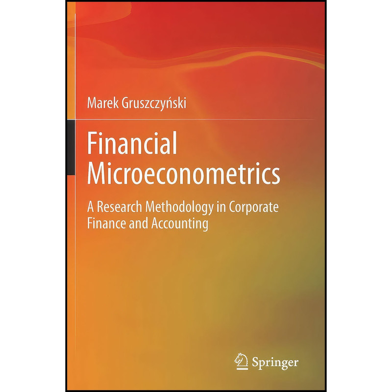 کتاب Financial Microeconometrics اثر Marek Gruszczyński انتشارات بله