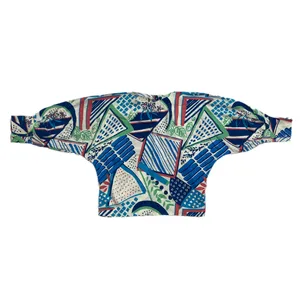 بلوز آستین بلند زنانه مدل هاوایی کیمونویی 01