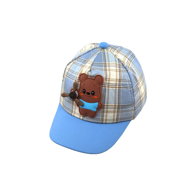 کلاه بچگانه مدل خرس فرفره ای کد 1947