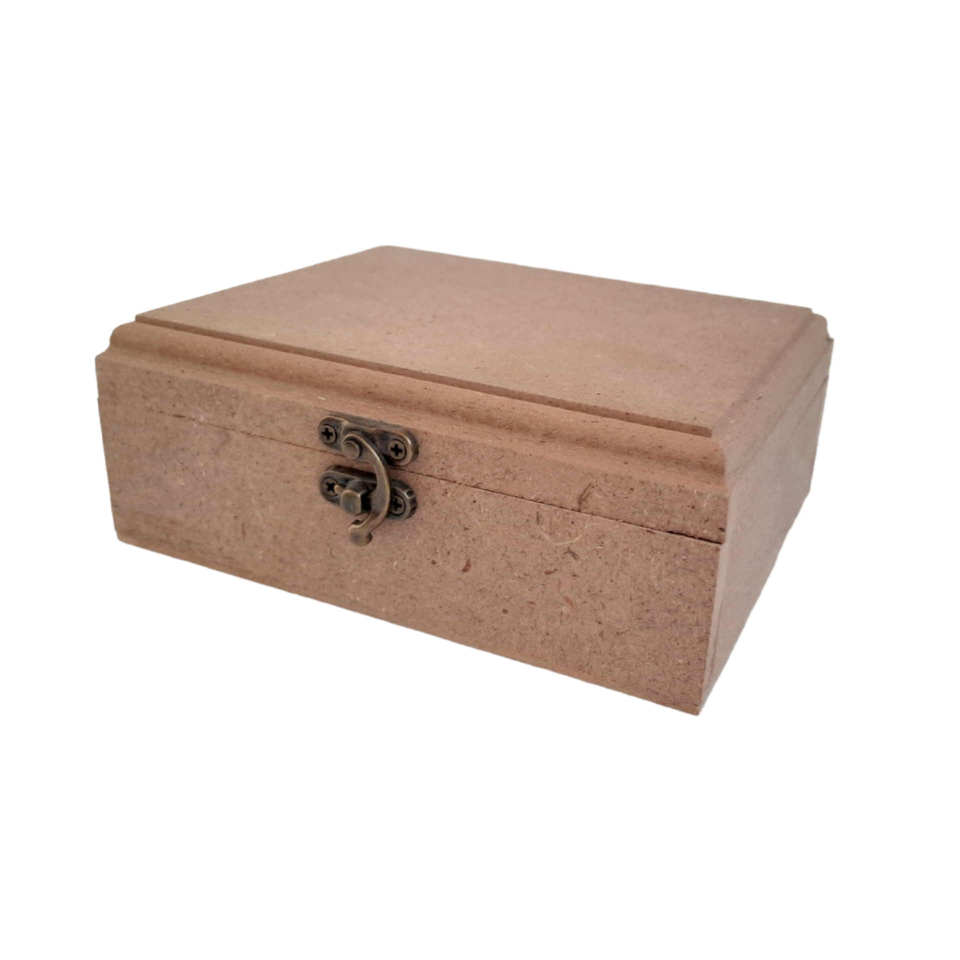 جعبه چوبی خام مدل درب دار