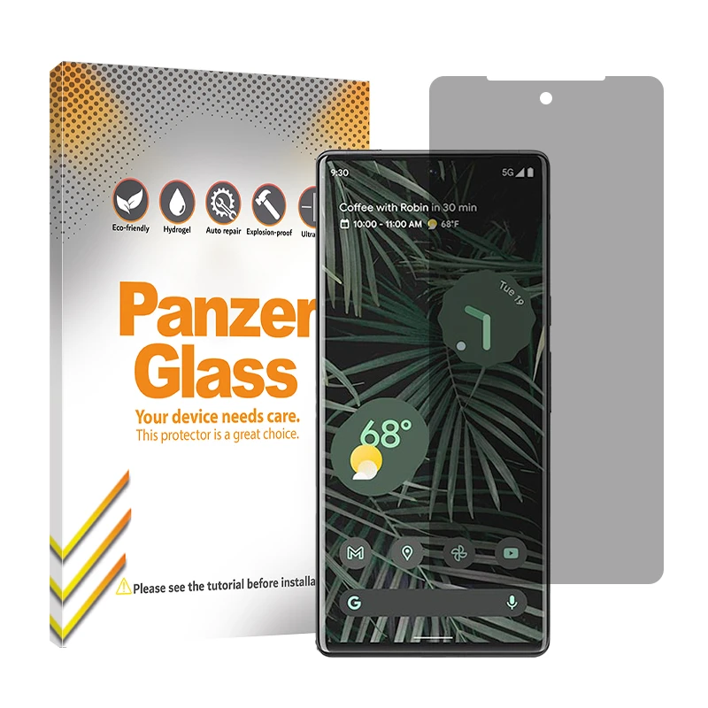 محافظ صفحه نمایش حریم شخصی پنزر گلس مدل Resistant مناسب برای گوشی موبایل گوگل Pixel 6 Pro