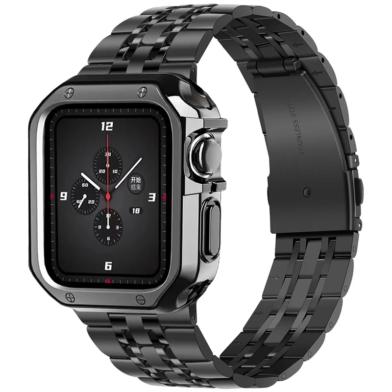 بند اسپریگ مدل 7BeadLUX مناسب برای اپل واچ Ultra / Ultra 2 49mm به همراه کاور