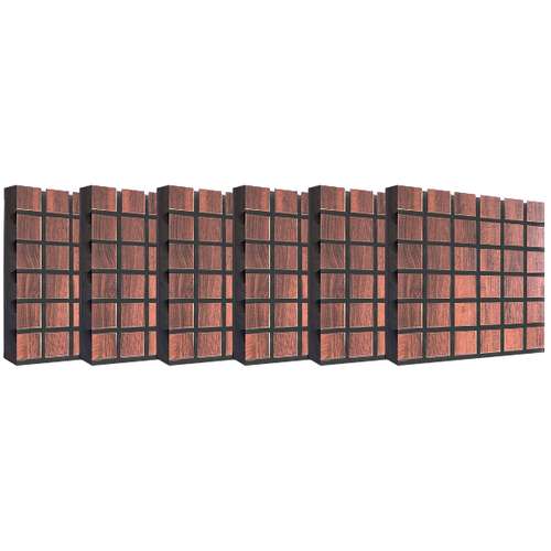 پنل آکوستیک مدل ترکیبی فلکسی وود 50 مجموعه 6 عددی