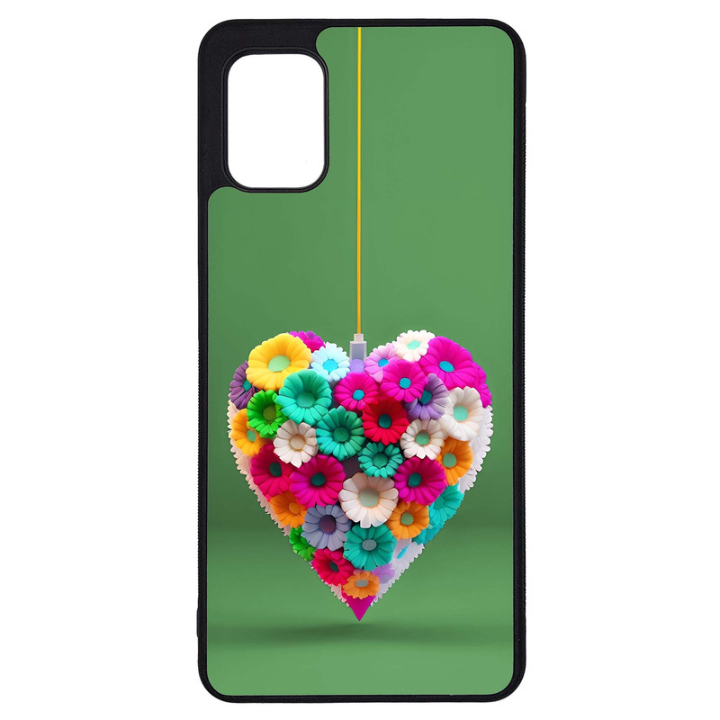 کاور طرح قلبی کد G-146 مناسب برای گوشی موبایل سامسونگ Galaxy A31