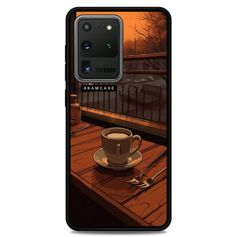 کاور آکام مدل AMC-WSGS20U-COFFEE-11 مناسب برای گوشی موبایل سامسونگ Galaxy S20 Ultra