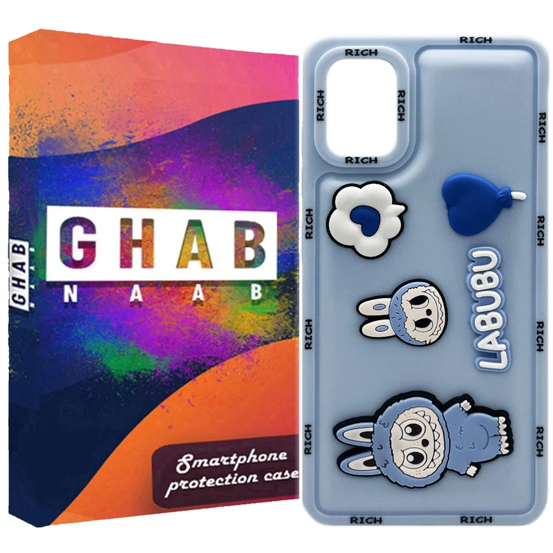 کاور قاب ناب طرح فانتزی دخترانه مدل Labubu مناسب برای گوشی موبایل سامسونگ Galaxy A07