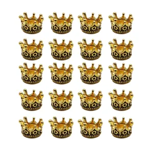 آویز دستبند مدل تاج دلربا کد AD-PT04 مجموعه 20 عددی