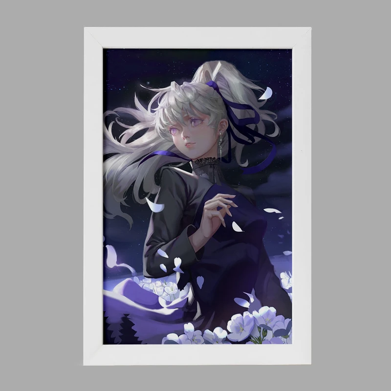 تابلو خندالو مدل یین انیمه تاریکتر از سیاهی کد 23448