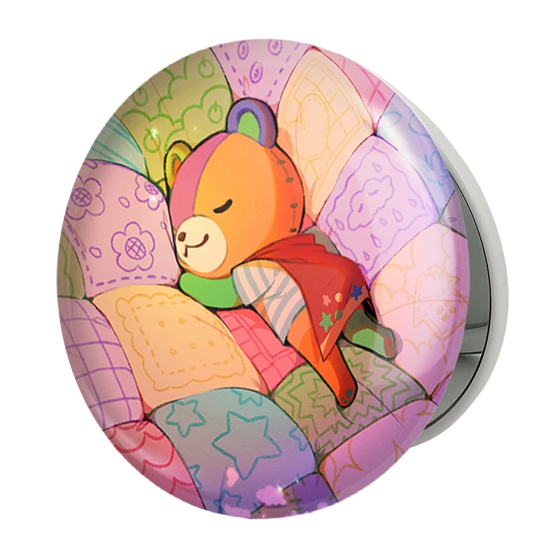 آینه جیبی خندالو طرح بازی انیمال کراسینگ (Animal Crossing) مدل تاشو کد 32643