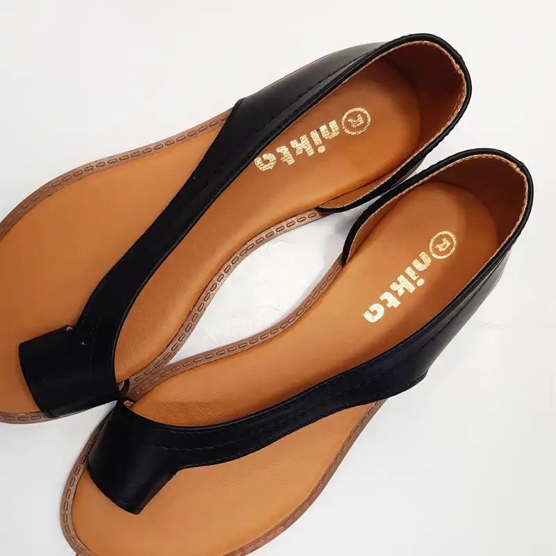 صندل زنانه نیکتا مدل Si-9000-Bk