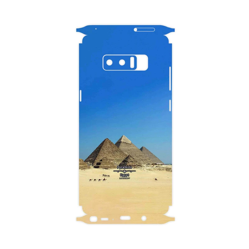 برچسب پوششی ماهوت مدل Pyramids of Egypt-FullSkin مناسب برای گوشی موبایل سامسونگ Galaxy Note 8