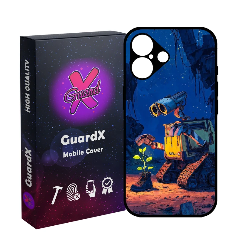کاور گارد ایکس طرح Wall E مدل 10943 مناسب برای گوشی موبایل اپل iPhone 16