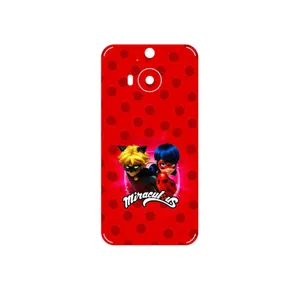 MAHOOT Ladybug and Cat Noir Cover Sticker for HTC One M9 Plus