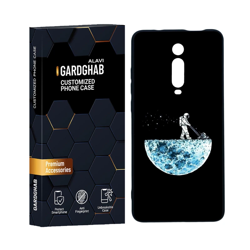 کاور گارد قاب علوی مدل دورژله ای کهکشان مناسب برای گوشی موبایل شیائومی Redmi K20 Pro