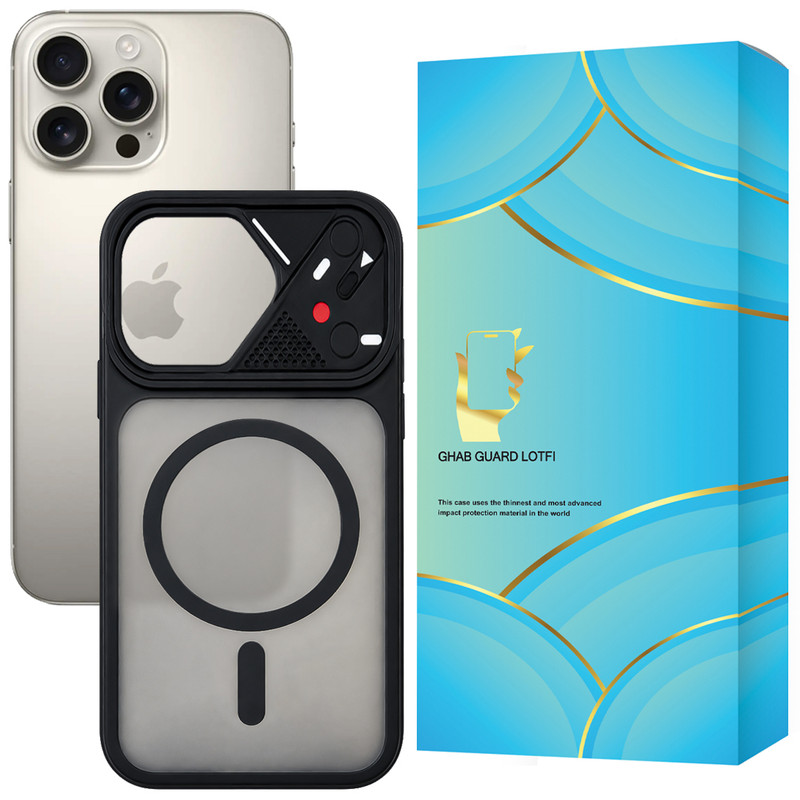 کاور قاب گارد لطفی مدل PRMMAG مناسب برای گوشی موبایل اپل iPhone 16 Pro Max
