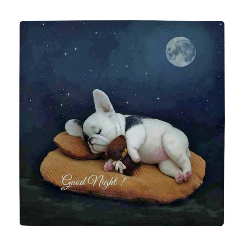 زیر لیوانی طرح سگ خوابیده کد    4071954_2694