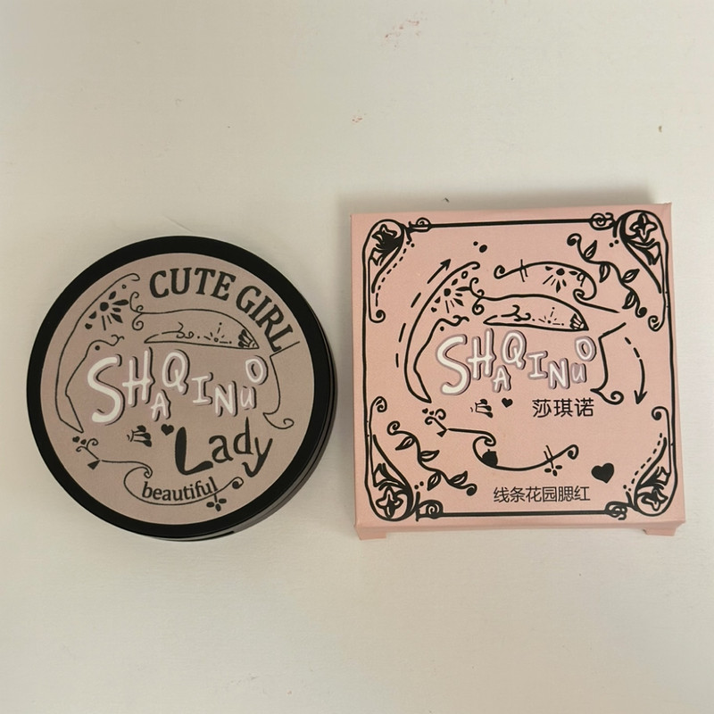 رژگونه براق شاکینو مدل ترکیبی شماره 04