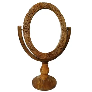 آینه مدل پایه دار چوبی T401
